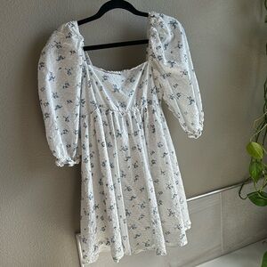 Altar’d State Babydoll puff sleeve dress